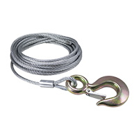 Dutton Lainson 6524 Cable with Hook 1/4- inch x 50- Feet